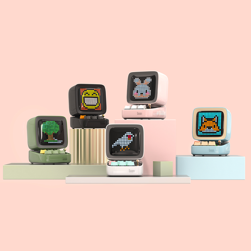 Ditoo Pro - Retro Pixel Art Game Bluetooth Speaker